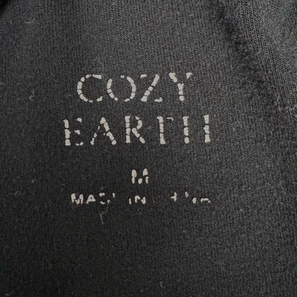 Cozy Earth Womens Bamboo Jogger Pants Black Size Medium Loungewear Comfy Stretch - Picture 9 of 16